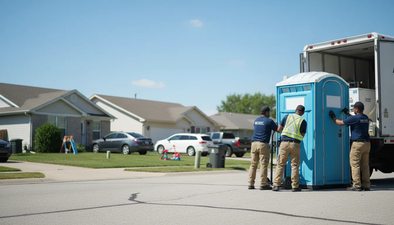 Standard Porta Potty Rentals in Lake Fork, IL near me